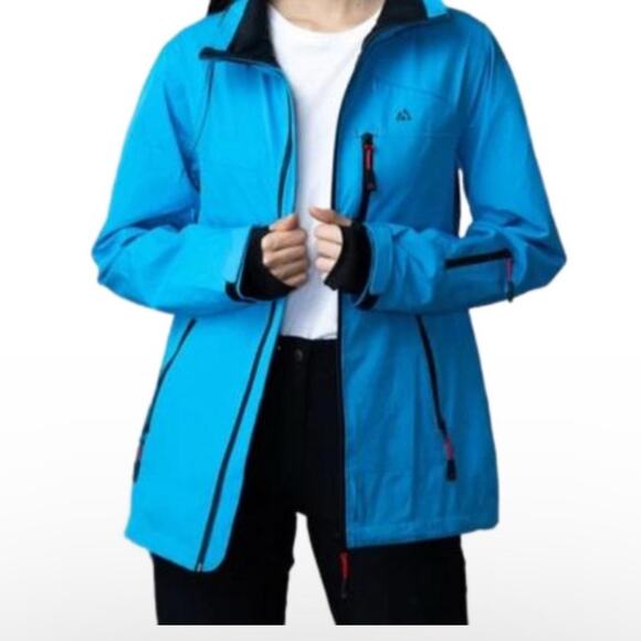 Apricoat Blue Travel Coat | Multiple Hidden & Zip Pockets S - Picture 2 of 9